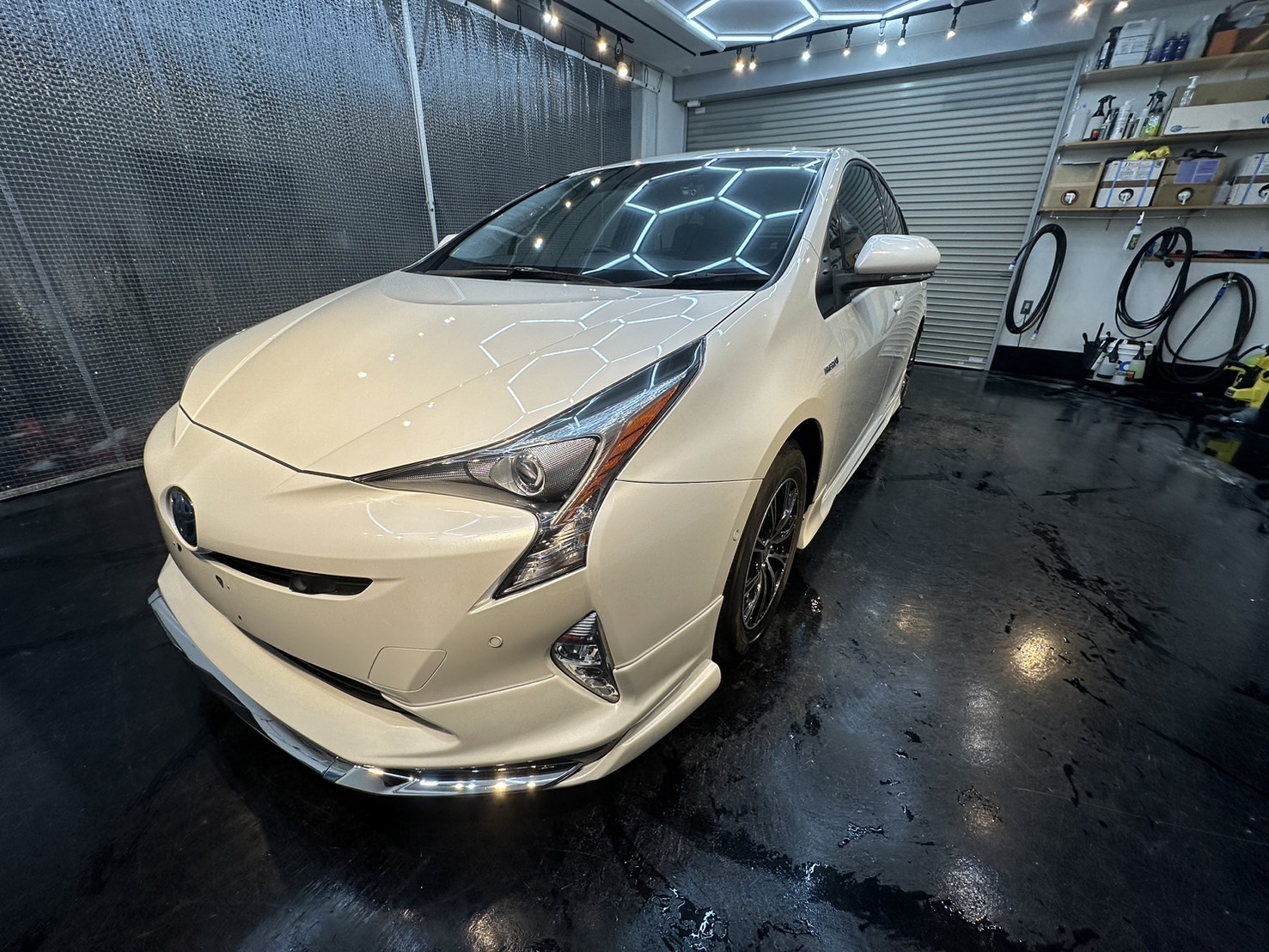 施工後の車体